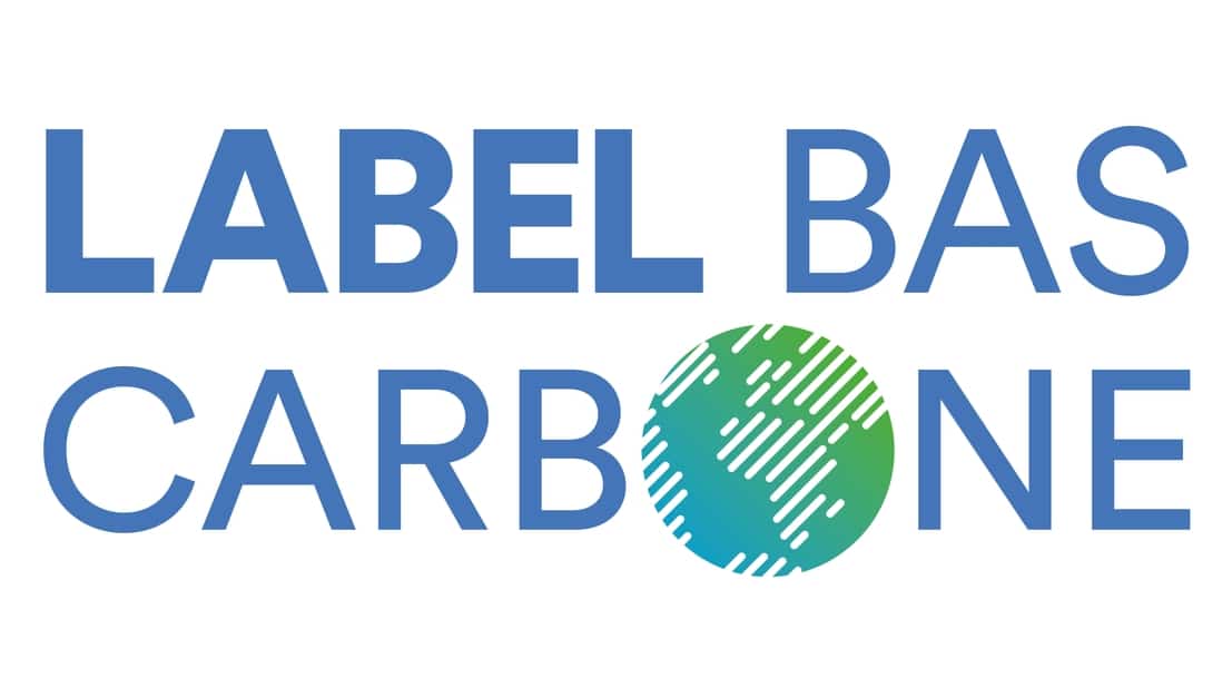 Logo label bas carbone